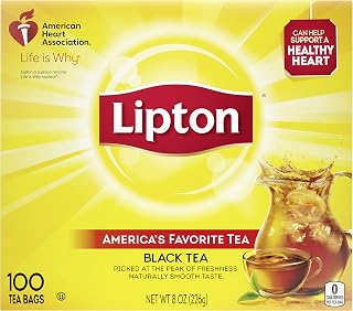 Lipton Tea Bags, Black Tea, 100 Count (Pack of 10)