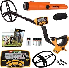 Garrett Metal Detectors Garrett ACE 400 Metal Detector Bundle, Gold, Made in USA