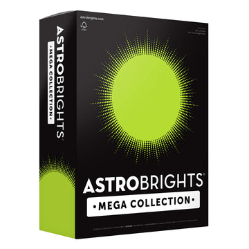 Mega Collection by Astrobrights – 625 Count (Pack of 1), Neon Green, Model 91672
