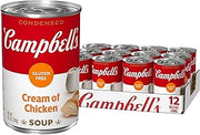 Campbell's Condensed Gluten Free Cream of Chicken Soup, 10.5 oz Can (12 Pack)