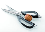 12670 Multi-Functional Scissors44; Silver & Black by GEFU – Stainless Steel, Silver/Black, Model GF12670