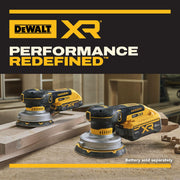 20V MAX XR 6 in. Cordless Random Orbital Sander () by DEWALT – Black, Yellow, Model DCW230B