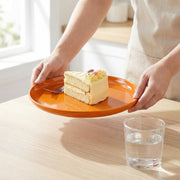 ONEderful Melamine Dinner Plates, 11 Inch, Set of 4, Orange