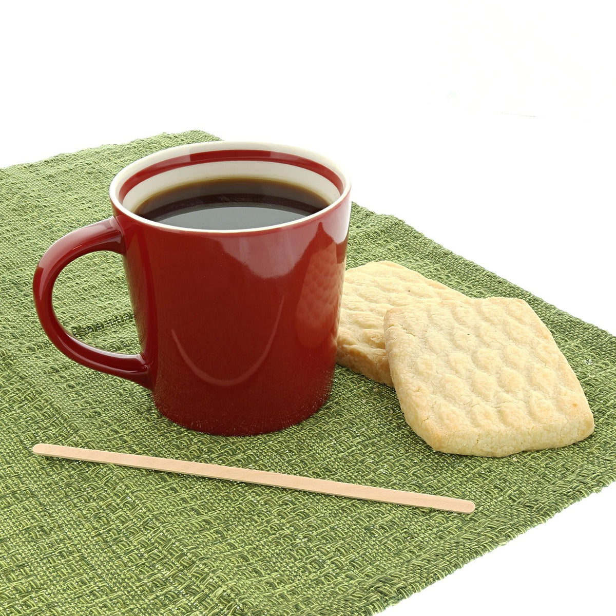 Wood Coffee Stirrers by AmerCareRoyal – 7.5", birch, Brown, Model R825W-C