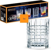 Nachtmann Square 11.7oz Whiskey Glasses, Set of 4