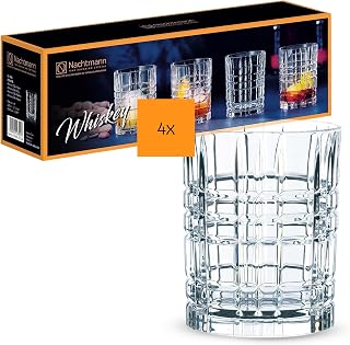 Nachtmann Square 11.7oz Whiskey Glasses, Set of 4