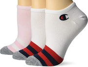 Champion Women's 3-pack Super No Show W/Embroidery Socks