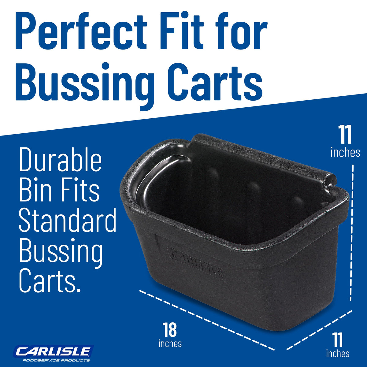 Carlisle FoodService by Carlisle FoodService Products – 2270.283 ounces, Polycarbonate (PC), Black, Model CC11SH03
