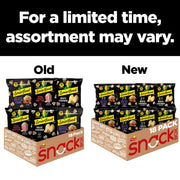 Smartfood Variety Pack / 0.5 Ounce (Pack of 18) / 1 Popped