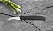 VIC- Swiss Classic Paring 2½" Shaping Spear Point Blade 5/8" Width at Handle Black by Victorinox – 2.4", Other, Black, Model 6.7503