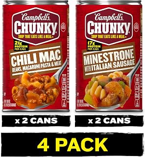 (Bundle of 4) Campbell's Chunky Soups, 18.8 oz Cans