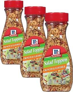 McCormick Salad Toppins Crunchy & Flavorful, 3.75 oz (Pack of 3)