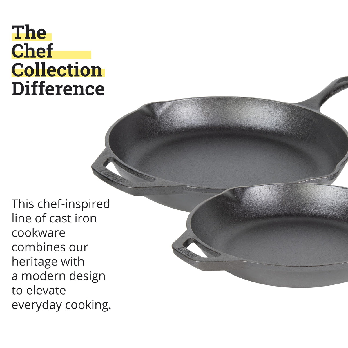 Lodge 10" & 12" (Pack of 2) / Black / 1.0 pounds Skillets