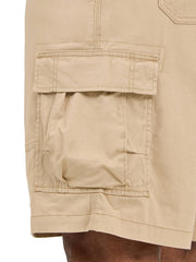 Men's Big & Tall Extreme Motion Carolina Cargo Short by Lee – Cotton Blend, Buff, Model 112369173
