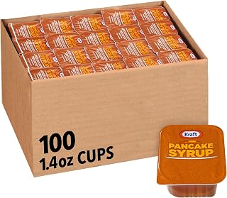 Kraft Pancake Syrup, 120 per Case, Single Serve 1.4 oz. Cups