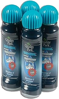 Quality Park Dab-n-Seal Envelope Moistener, 50 ml, 4 Bottle (46065)