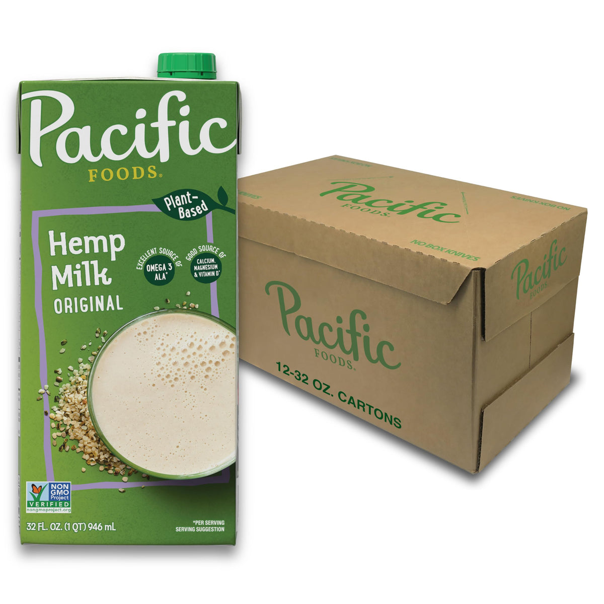 Pacific Foods Unflavored / 32 Fl Oz (Pack of 12) / Original Categories