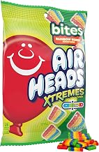 Airheads Xtremes Candy Bites, Rainbow Berry, 6 Ounces (12-Pack) | Individually Wrapped Bulk Chewy Sweet & Sour Candy, Artificially Flavored