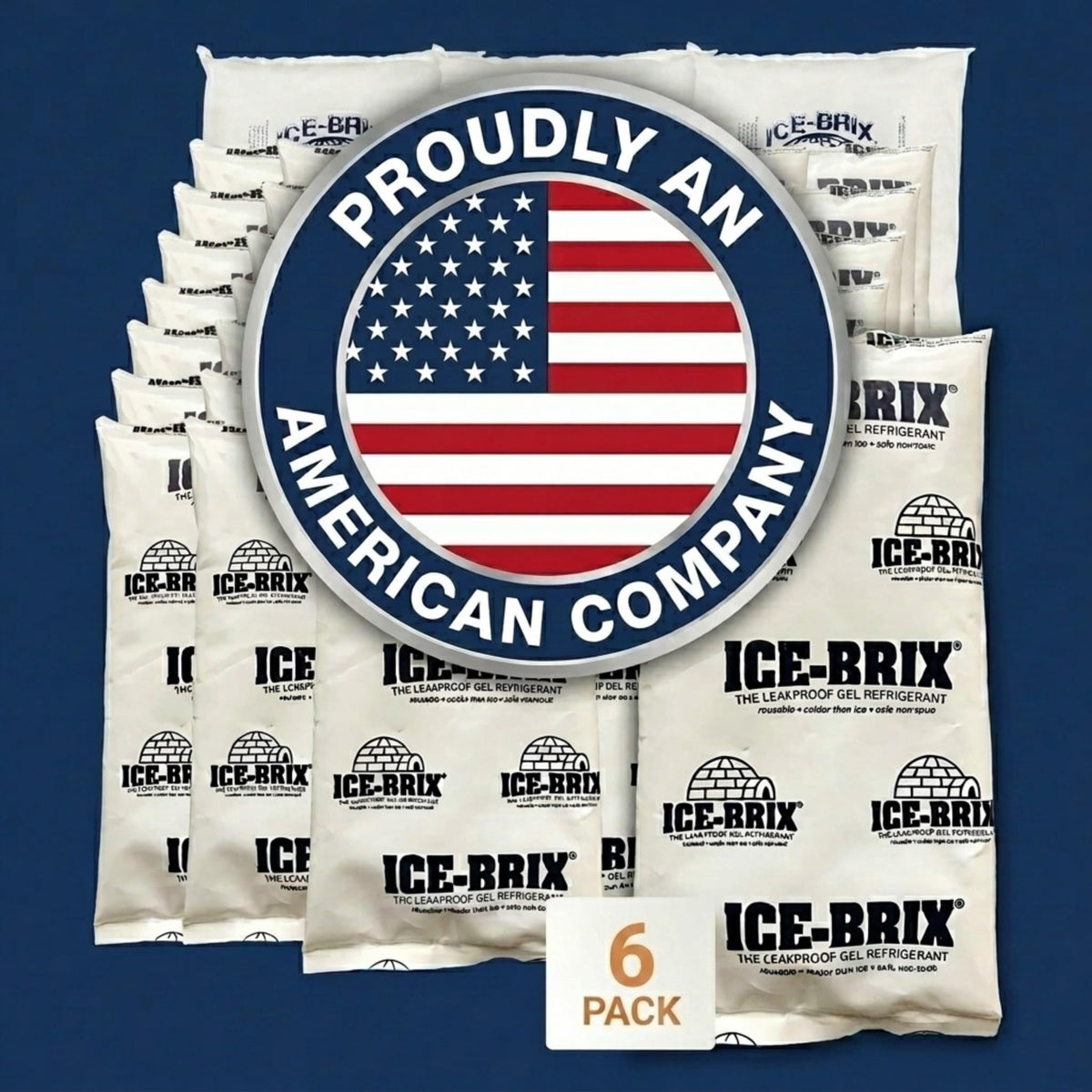 BOX USA 6-Pack Large 10x8 / White / 48.0 ounces Multitools