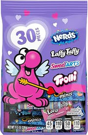 SweeTARTS Valentines Day Candy Be Mine Premium Mixed Bag, 11.5 oz, 30 Count