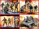 Masterbox Bundle LOT of Somewhere in Western Europe Series 4 Plastic Kits 1/35 MB