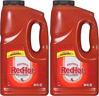 Frank's RedHot Original Hot Sauce, 64 fl oz (Pack of 2)