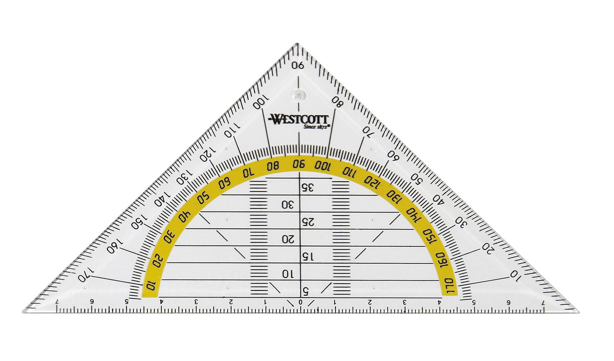 Ruler Plastic by Westcott – Plastic, Pack of 20, Model E-10130 00-I
