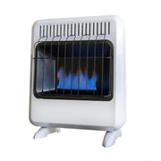 20,000 BTU Vent Free Blue Flame Propane Heater by Mr. Heater – 20000, Propane, White, Model F299720