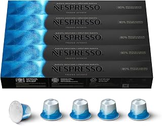 Nespresso Original, Freddo Intenso, 50-Count Coffee Pods