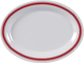 Yanco Houston Collection Melamine 12" * 9" OVAL PLATTER Box of 12