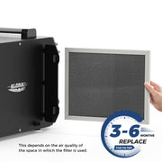 MERV-1 Filter for Galaxy60 / 60P / 85P Crawlspace Dehumidifiers by ALORAIR – MERV-1 Filter for Galaxy 60/85P, 145.0 pints, Aluminum, Model MERV-1 Filter for Galaxy 60/85P