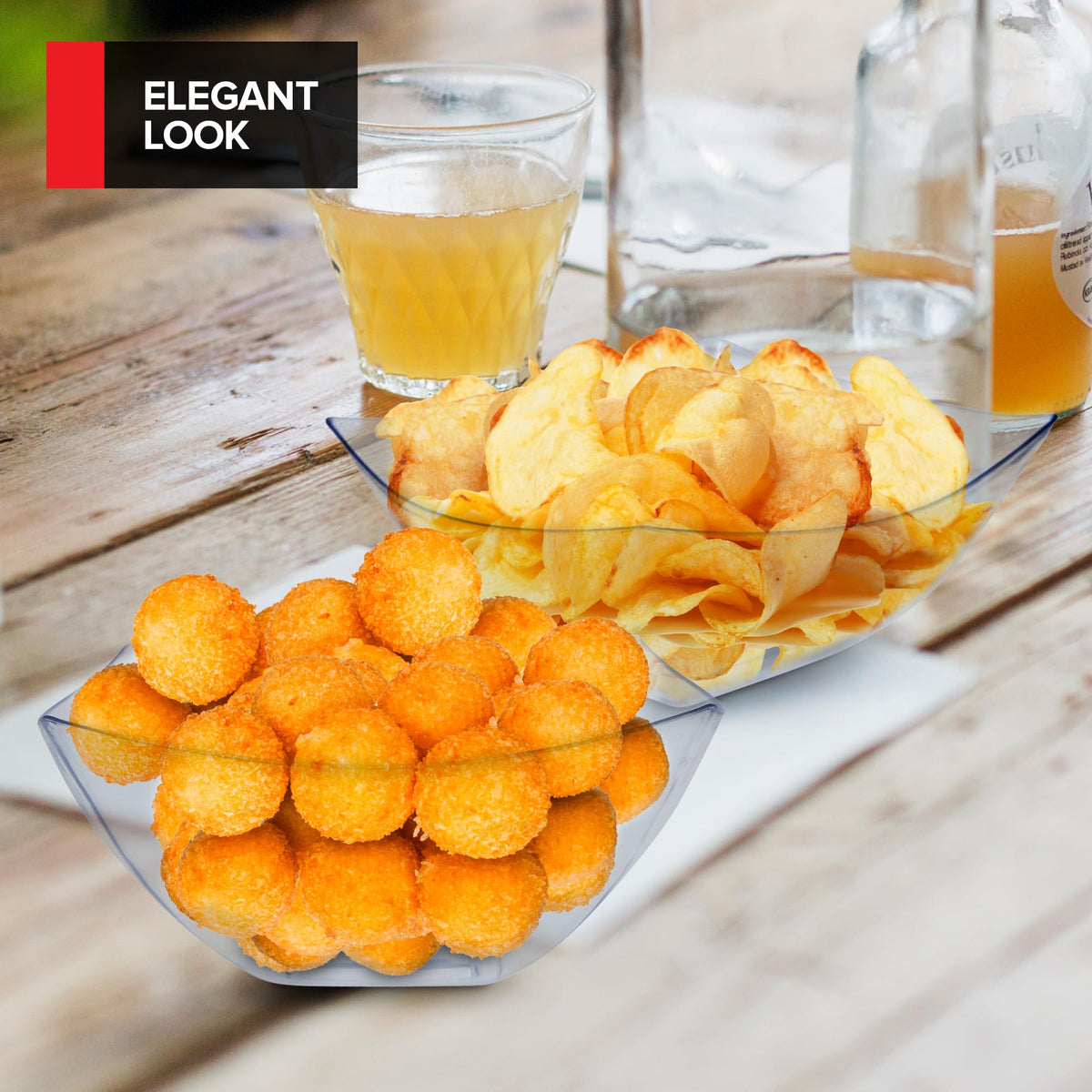 Stock Your Home 4 / 16 oz / Clear Serving Bowls