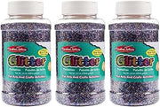 CLI Charles Leonard Creative Arts Glitter, Multi-Color, Pack of 3 (1 lb) Bottles (CHL41100-3)