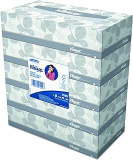Kleenex 21005 KCC21005 Facial Tissue, 2-Ply, White (Pack of 30)