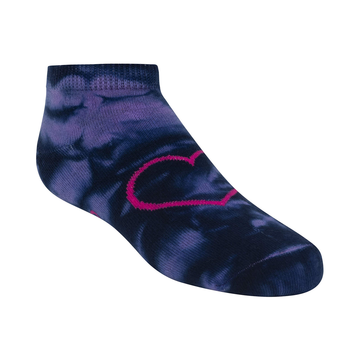Girls' 6 Pack Low Cut Socks by Skechers – 5-6.5, Knit, Multi, Pack of 6, Model S111815-080-080-5-6.5