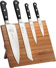 Mercer Culinary Renaissance 5-Piece Magnetic Board Set, Bamboo