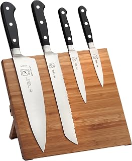 Mercer Culinary Renaissance 5-Piece Magnetic Board Set, Bamboo
