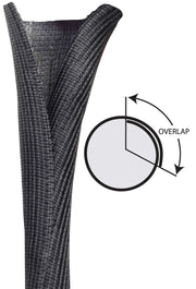 Design Engineering 5/16" (8mm) x 10' / Black / Industrial Cable Sleeves