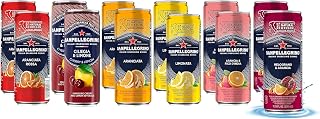 San Pellegrino Sparkling Fruit Beverages Variety Sampler Pack (12 Count, Variety 2)