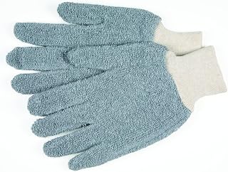 MCR Safety 9423KM Regular Weight Knit Wrist Gloves, Large, Gray, 1-Pair