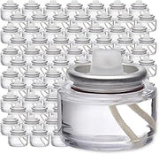 Disposable Liquid Candles by Hollowick – 90 Pack, Plastic, 8 Hour Burn Time, Pack of 90, Model HD8-90