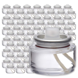 Disposable Liquid Candles by Hollowick – 90 Pack, Plastic, 8 Hour Burn Time, Pack of 90, Model HD8-90