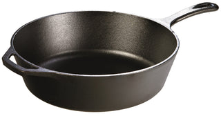 Pre-Seasoned Cast Iron Deep Skillet by Lodge – 5 Quart, 4.7 liters, Cast Iron, Black, Model L10DSK3