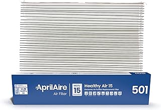 501 Replacement Filter for AprilAire 5000 Whole-House Air Purifier - MERV 15 Equivalent, 16x25x6 Air Filter (Pack of 10)