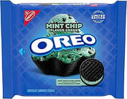 Oreo Mint Chip Chocolate Sandwich Cookies, Limited Edition, 10.68 oz