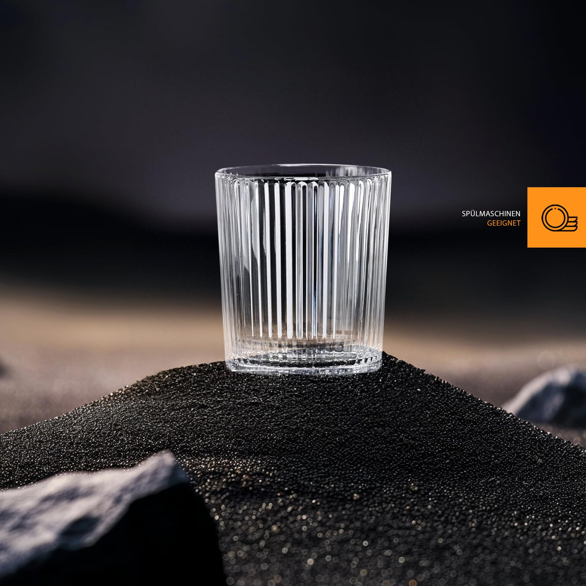 Tumbler Set of by Nachtmann – Medium, 370 milliliters_per_minute, Crystal glass, Clear, Pack of 2