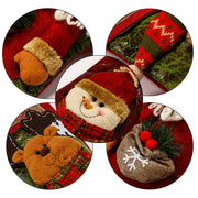 Sunnyglade Christmas Stocking Set, 18 Inch, 3 Pack