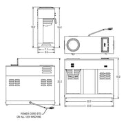 Bunn One Size / Coffee Maker / Black/SST Coffee Machines