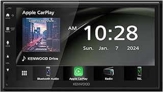 KENWOOD DMX50S 6.8" Capacitive Touchscreen Digital Multimedia Receiver – Wired Apple CarPlay, Android Auto, Bluetooth, USB Mirroring, iDatalink Maestro Ready (Renewed)