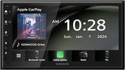 Kenwood DMX50S 6.8" Capacitive Touchscreen Digital Multimedia Receiver – Wired Apple CarPlay, Android Auto, Bluetooth, USB Mirroring, iDatalink Maestro Ready